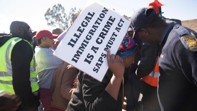 Proteste in Südafrika