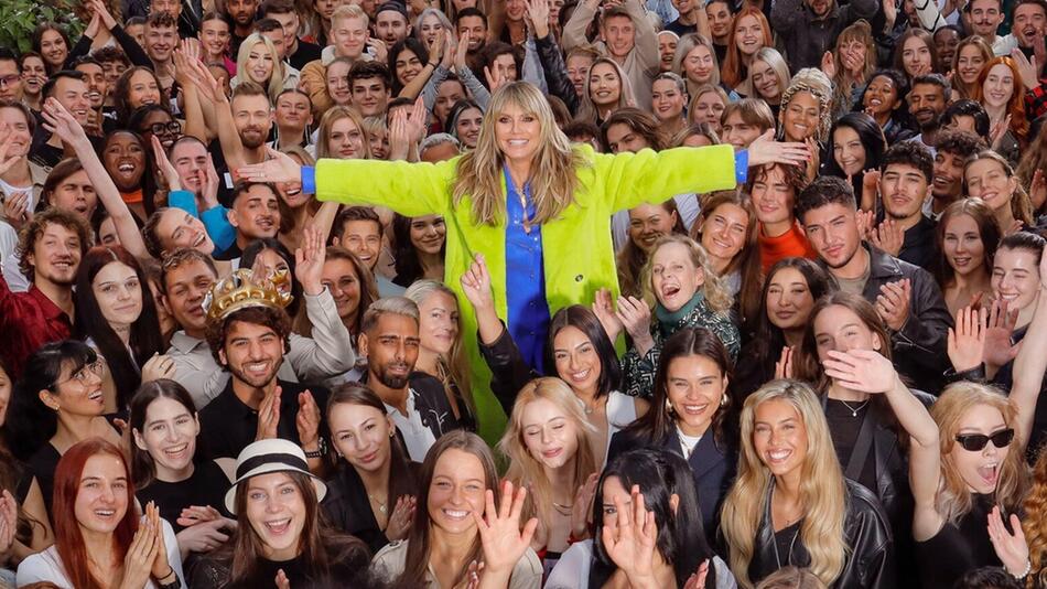 Heidi Klum wird Mitte Juni entscheiden, wer "Germany's next Topmodel 2024" ist.