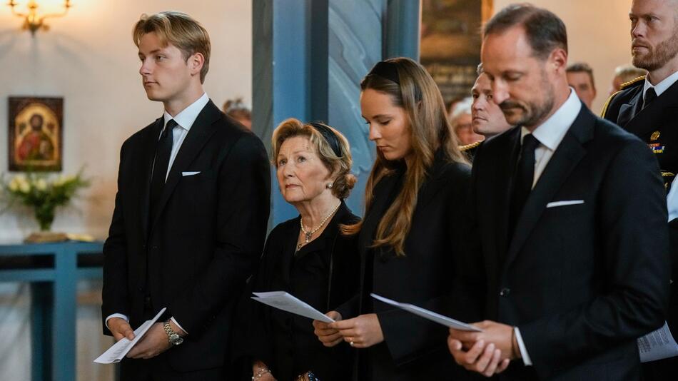 Mette-Marit fehlt beim Gedenkgottesdienst für Harald V.