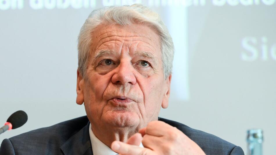 Altbundespräsident Gauck