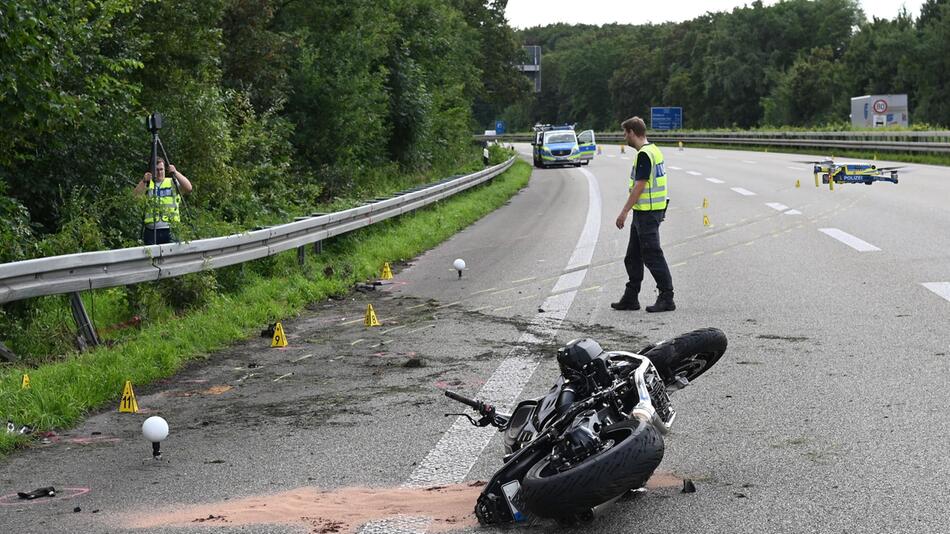 Motorradunfall - Symbolbild