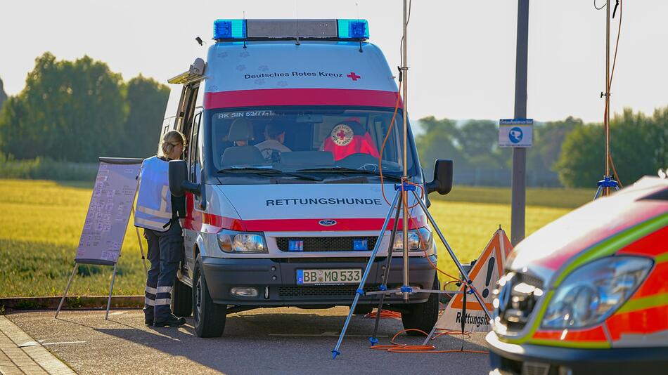 Große Suchaktion für vermissten Säugling