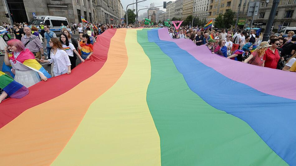 Pride-Parade in Warschau