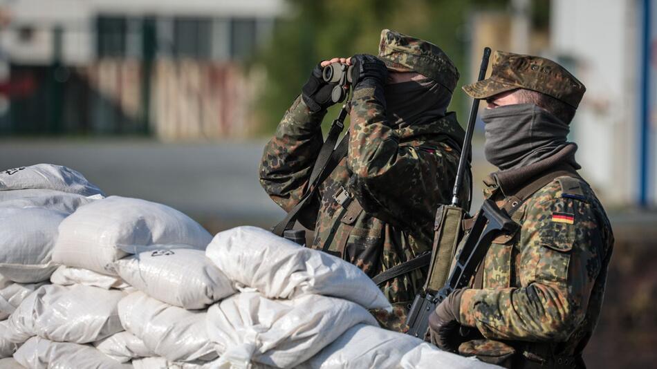 Heimatschützer bei der Bundeswehr-Übung "Fishtown Guard 2024"