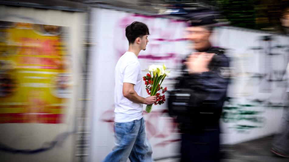 Nach Messerangriff in Schule in Nantes