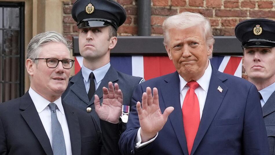 Britischer Premier Starmer empfängt Trump auf seinem Landsitz