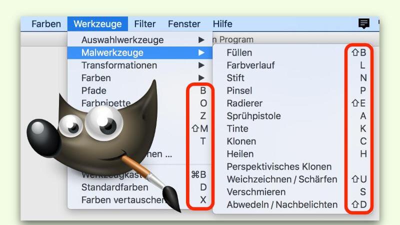 Grafikprogramm GIMP