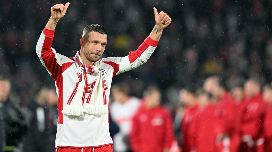 Köln-Ikone und Kultfigur: Podolski beendet seine Karriere