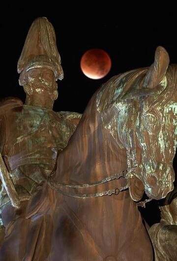 Mondfinsternis über Koblenz