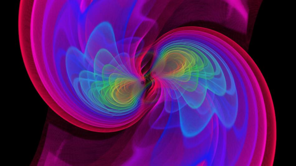 Simulation der ersten von LIGO gemessenen Schwarzen Löcher