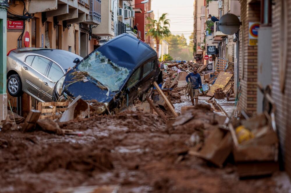 Nach den Überschwemmungen in Spanien