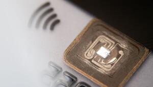 RFID-Chip in einer Kreditkarte