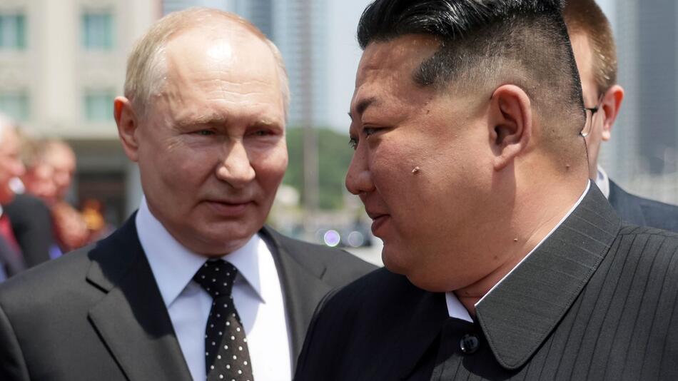 Russlands Präsident Putin in Nordkorea