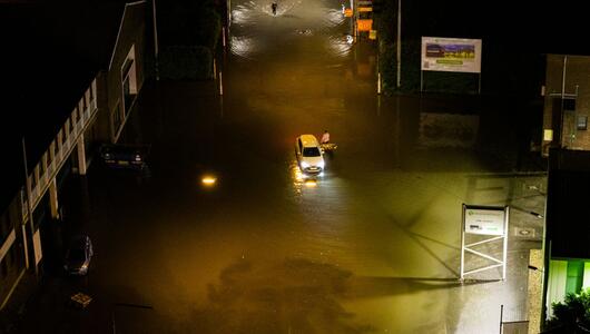 Unwetter in Krefeld