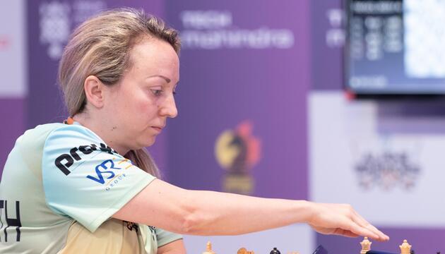 Elisabeth Pähtz (hier im Juni 2023) ist Deutschlands beste Schachspielerin.