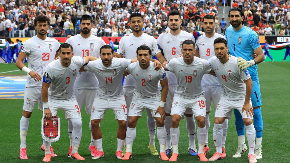Iranisches Team hinterlässt Botschaft in der Kabine