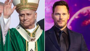 Papst Leo XIV. neben Hollywoodstar Chris Pratt.