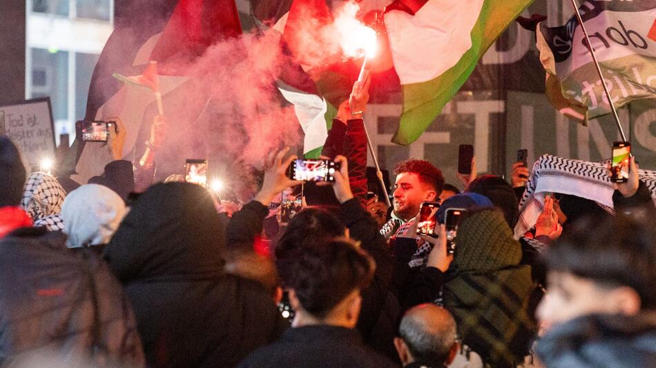 Propalästinensische Demonstration in Berlin