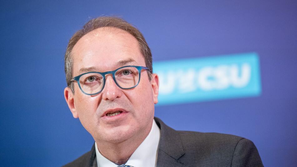 CSU-Landesgruppenchef Alexander Dobrindt