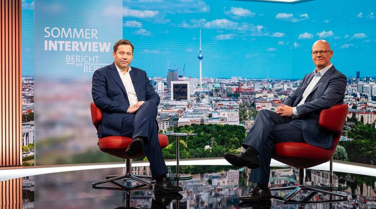 Sommerinterview Klingbeil
