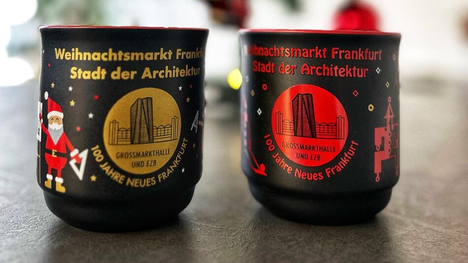 Tassen auf Frankfurter Weihnachtsmarkt zurückgerufen