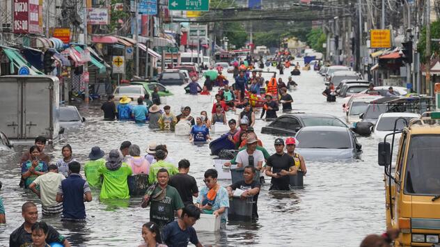 Überschwemmungen in Bangkok