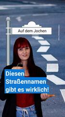Lustige Straßennamen, die es in Deutschland wirklich gibt!