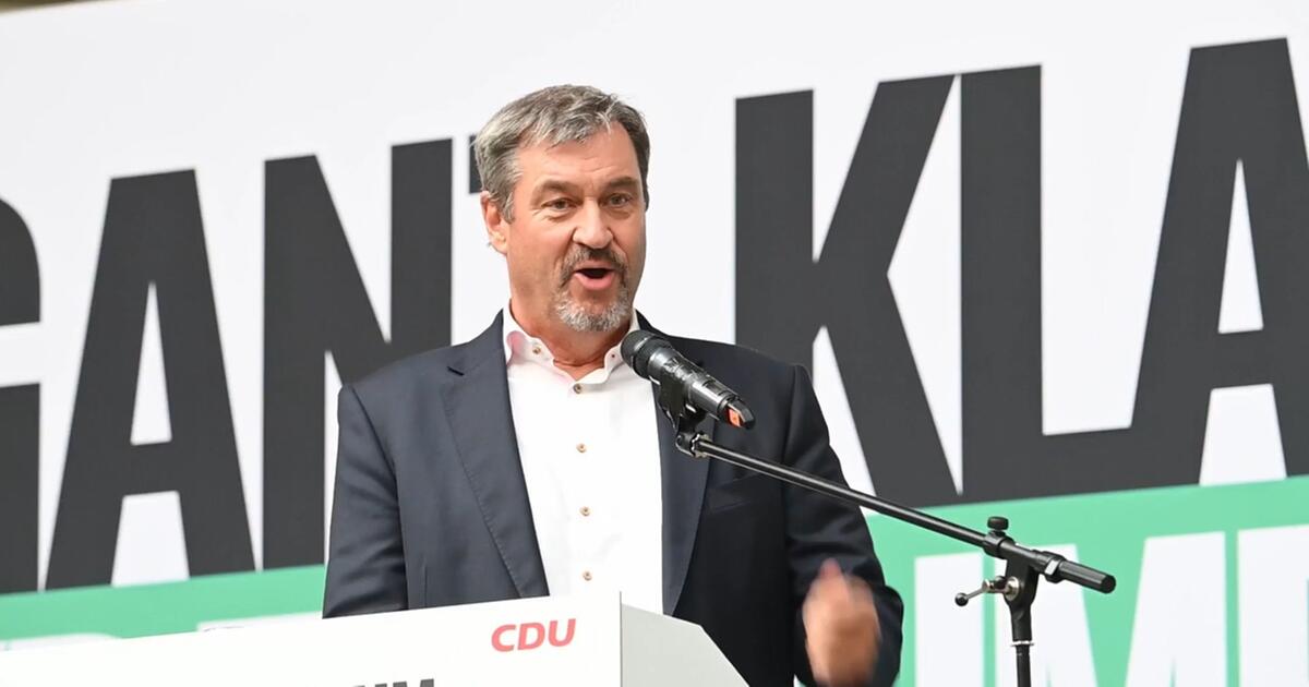 Söder hält sich im Spiel: Kanzlerkandidat "könnte auch ich sein"