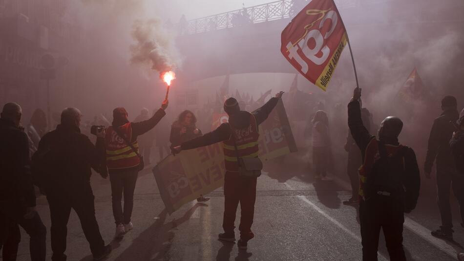 Streiks in Frankreich