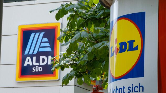 Aldi- und Lidl- Logo