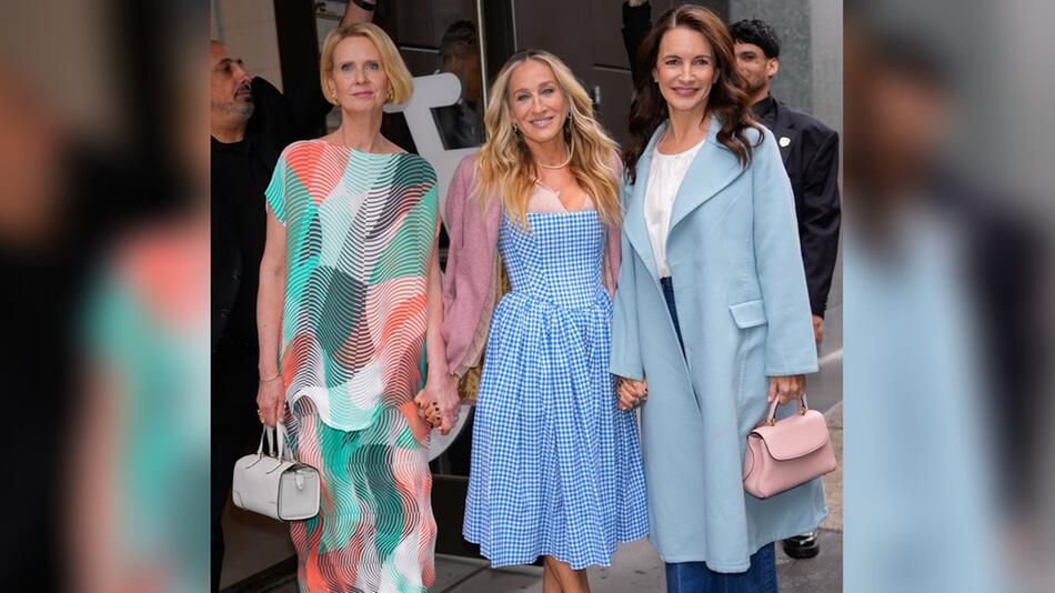 Sarah Jessica Parker setzte bei der Promo-Tour für die neue Staffel "And Just Like That..." ...