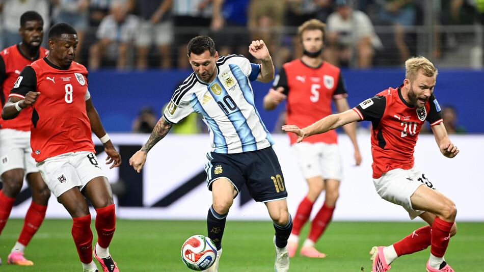 Argentinien gewinnt dank Messi gegen Österreich