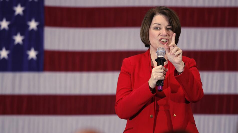 Wahlkampf in den USA - Klobuchar