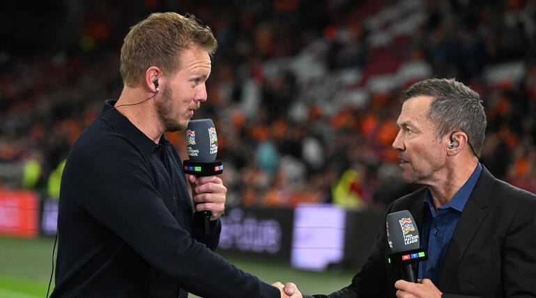 Julian Nagelsmann und Lothar Matthäus