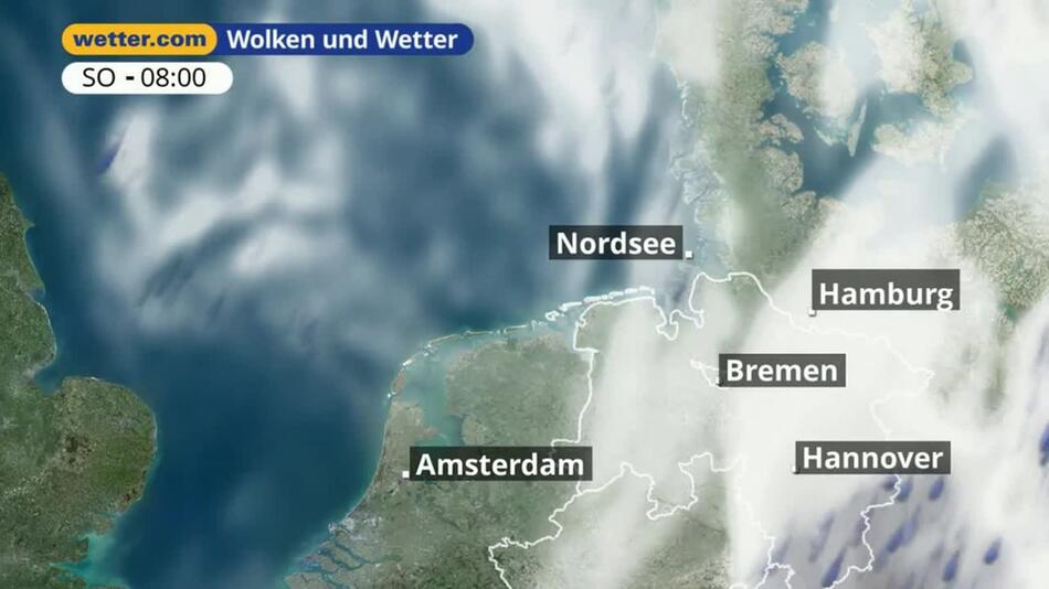 "Nordsee: Dein Wetter für Deine Region!"