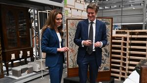 Prinzessin Kate im V&A East Storehouse am 10. Juni.