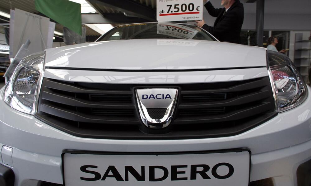 Front des Dacia Sandero