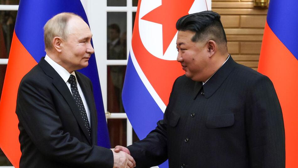 Russlands Präsident Putin in Nordkorea