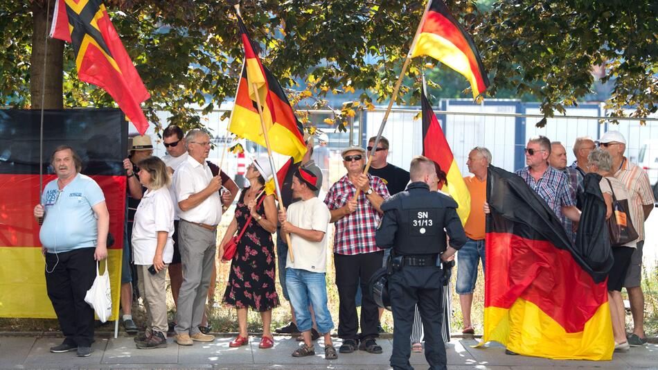 Pegida-Demonstration in Dresden