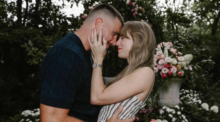 Travis Kelce und Taylor Swift haben im Juli geheiratet.