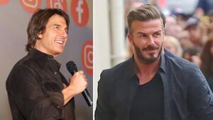 Tom Cruise und David Beckham verfolgten gestern das CL-Finale in München.