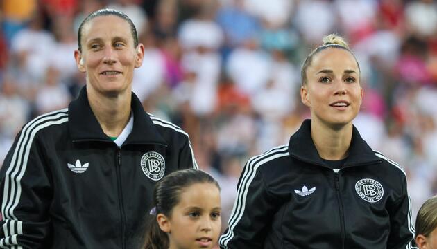 Giulia Gwinn und Ann-Katrin Berger